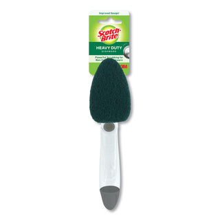 Scotch-Brite® Soap-Dispensing Dishwand, 2.5 x 9.5, Yellow/Green, 4/Carton (MMM6504)