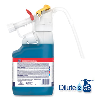 P&G Professional™ Dilute 2 Go, Spic and Span Disinfecting All-Purpose Spray and Glass Cleaner, Fresh Scent, , 4.5 L Jug, 1/Carton (PGC72001)