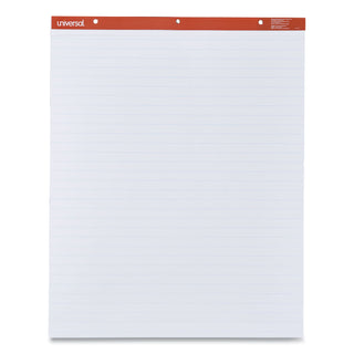 Universal® Easel Pads/Flip Charts, Presentation Format (1" Rule), 27 x 34, White, 50 Sheets, 2/Carton (UNV35601)