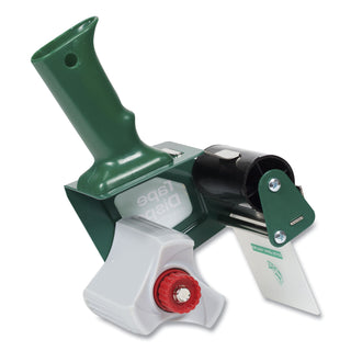 Duck® Extra-Wide Packaging Tape Dispenser, 3" Core, Green (DUC1064012)