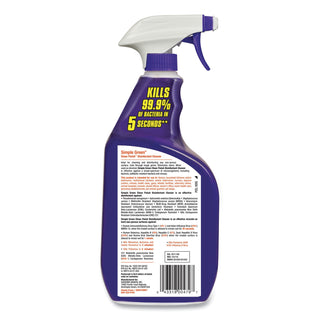 Simple Green® Clean Finish Disinfectant Cleaner, 32 oz Bottle, Herbal, 12/Carton (SMP01032)