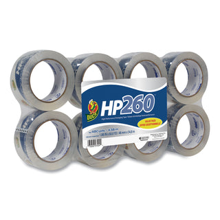 Duck® HP260 Packaging Tape, 3" Core, 1.88" x 60 yds, Clear, 8/Pack (DUC0007424) (DUC0007424)