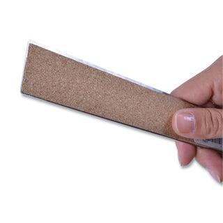 Westcott® Stainless Steel Office Ruler With Non Slip Cork Base, Standard/Metric, 12" Long (ACM10415)
