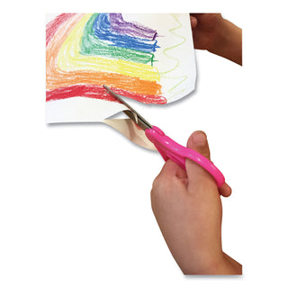 Westcott® For Kids Scissors, Pointed Tip, 5" Long, 1.75" Cut Length, Randomly Assorted Straight Handles (ACM13131)