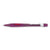 Pentel® Quicker Clicker Mechanical Pencil, 0.9 mm, HB (#2.5), Black Lead, Transparent Burgundy Barrel (PENPD349TB)