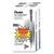 Pentel® Champ Mechanical Pencil, 0.5 mm, HB (#2.5), Black Lead, Translucent Black Barrel, 24/Pack (PENAL15ASW2)