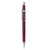 Pentel® Sharp Mechanical Pencil, 0.5 mm, HB (#2.5), Black Lead, Burgundy Barrel (PENP205B)