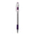 Pentel® R.S.V.P. Stick Ballpoint Pen, Fine 0.7mm, Violet Ink, Clear/Violet Barrel, Dozen (PENBK90V)
