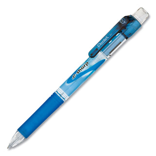 Pentel® .e-Sharp Mechanical Pencil, 0.7 mm, HB (#2.5), Black Lead, Blue Barrel, Dozen (PENAZ127C-CS)