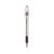 Pentel® R.S.V.P. Stick Ballpoint Pen, Medium 1mm, Violet Ink, Clear/Violet Barrel, Dozen (PENBK91V)