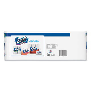 Scott® 1000 Bathroom Tissue, Septic Safe, 1-Ply, White, 1,000 Sheet/Roll, 20/Pack (KCC20032PK)