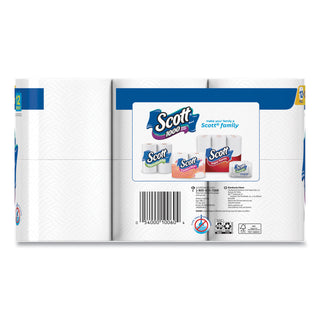 Scott® Toilet Paper, Septic Safe, 1-Ply, White, 1,000 Sheets/Roll, 12 Rolls/Pack, 4 Pack/Carton (KCC10060)