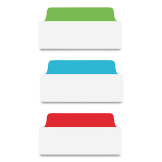 Avery® Ultra Tabs Repositionable Wide Tabs, 1/3-Cut Tabs, Assorted Primary Colors, 3" Wide, 24/Pack (AVE74775)