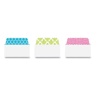 Avery® Ultra Tabs Repositionable Standard Tabs, 1/5-Cut Tabs, Assorted Patterns, 2" Wide, 24/Pack (AVE74774)