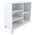Union & Scale™ Essentials Laminate Bookcase, Five-Shelf, 36 x 15 x 31.6, White (UOS24398965)