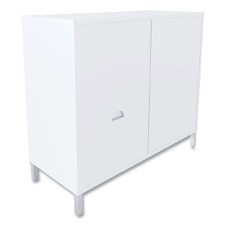 Union & Scale™ Essentials Laminate Bookcase, Five-Shelf, 36 x 15 x 31.6, White (UOS24398965)