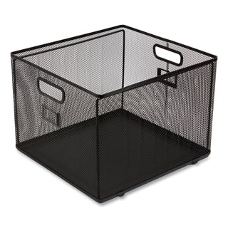 TRU RED™ Wire Mesh File Organizer, Letter Size, 13.98" Long, Black (TUD24402487) (TUD24402487)