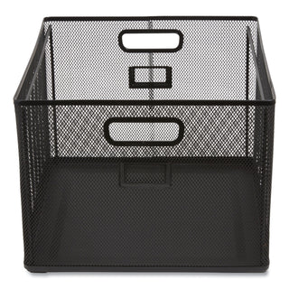 TRU RED™ Wire Mesh File Organizer, Letter Size, 13.98" Long, Black (TUD24402487) (TUD24402487)