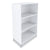 Union & Scale™ Essentials Laminate Bookcase, Three-Shelf, 28 x 15 x 45.6, White (UOS24398963)