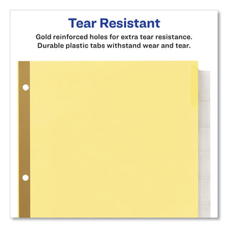 Avery® Insertable Big Tab Dividers, 8-Tab, Letter (AVE11112)