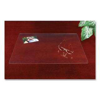 Artistic® Eco-Clear Desk Pad with Antimicrobial Protection, 19 x 24, Clear Polyurethane (AOP7050)