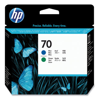 HP 70, (C9408A) Blue/Green Printhead (HEWC9408A)