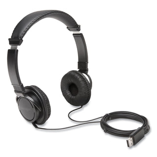 Kensington® Hi-Fi Headphones, Black (KMWK97600WW) (KMWK97600WW)