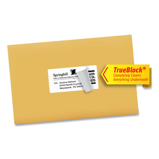 Avery® Shipping Labels w/ TrueBlock Technology, Inkjet Printers, 2 x 4, White, 10/Sheet, 10 Sheets/Pack (AVE18163)