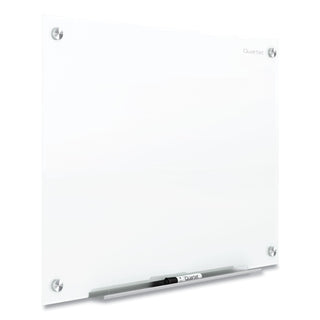 Quartet® Brilliance Glass Dry-Erase Boards, 24 x 18, White Surface (QRTG22418W)