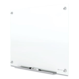 Quartet® Brilliance Glass Dry-Erase Boards, 24 x 18, White Surface (QRTG22418W)