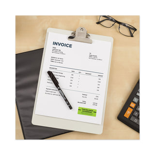 Avery® High-Visibility Permanent Laser ID Labels, 1 x 2 5/8, Neon Green, 750/Pack (AVE5971)