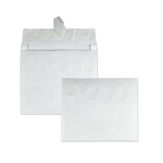 Survivor® Open Side Expansion Mailers, DuPont Tyvek, #15 1/2, Commercial Flap, Redi-Strip Closure, 12 x 16, White, 100/Carton (QUAR4650)