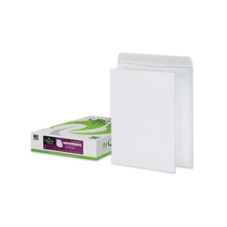 Quality Park™ Redi-Seal Catalog Envelope, #13 1/2, Cheese Blade Flap, Redi-Seal Closure, 10 x 13, White, 100/Box (QUA43717)