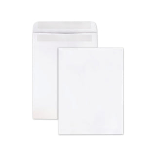 Quality Park™ Redi-Seal Catalog Envelope, #10 1/2, Cheese Blade Flap, Redi-Seal Closure, 9 x 12, White, 100/Box (QUA43517)