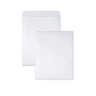 Quality Park™ Redi-Seal Catalog Envelope, #12 1/2, Cheese Blade Flap, Redi-Seal Closure, 9.5 x 12.5, White, 100/Box (QUA43617)