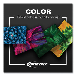 Innovera® Remanufactured Cyan Toner Cartridge, Replacement for HP 202A (CF501A), 1,300 Page-Yield (IVRF501A)