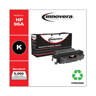 Innovera® Remanufactured Black Toner Cartridge, Replacement for HP 96A (C4096A), 5,000 Page-Yield (IVR83096)
