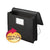 Smead™ Poly Premium Wallets, 5.25" Expansion, 1 Section, Letter Size, Black (SMD71500)