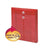 Smead™ Poly String and Button Interoffice Envelopes, String and Button Closure, 9.75 x 11.63, Transparent Red, 5/Pack (SMD89547)