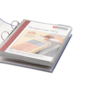 Smead™ Poly Ring Binder Pockets, 9 x 11.5, Clear, 3/Pack (SMD89500)