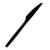 WNA Comet Cutlery for Cutlerease Dispensing System, Knife, 6", Black, 960/Box (WNACEASEKN960BL)