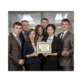 Great Papers!® Ready-to-Use Certificates, 11 x 8.5, Ivory/Brown, Excellence, 6/Pack (COS930600)