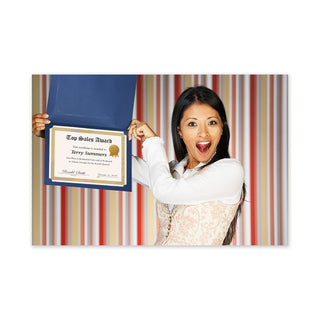 Great Papers!® Foil Border Certificates, 8.5 x 11, Ivory/Gold, Braided, 12/Pack (COS936060)