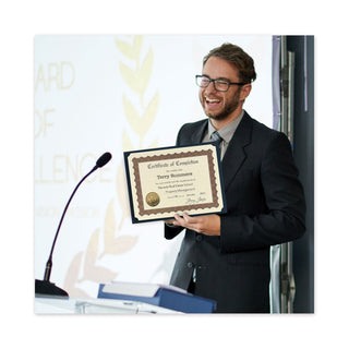 Great Papers!® Ready-to-Use Certificates, 11 x 8.5, Ivory/Brown, Completion, 6/Pack (COS930400)