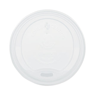 World Centric® Hot Cup Lids, Fits 10-20 oz Cups, White, 1,000/Carton (WORCULCS12)