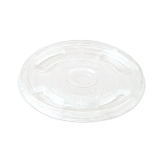 World Centric® Clear Cold Cup Lids, Fits 9-24 oz Cups, 1,000/Carton (WORCPLCS12)