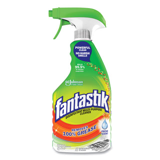 Fantastik® Disinfectant Multi-Purpose Cleaner Fresh Scent, 32 oz Spray Bottle (SJN366095EA)