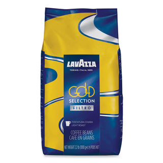 Lavazza Gold Selection Whole Bean Coffee, Light and Aromatic, 2.2 lb Bag (LAV3427)