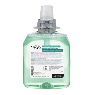 GOJO® Green Certified Foam Hair and Body Wash, Cucumber Melon, 1250 mL Refill, 4/Carton (GOJ516304CT)