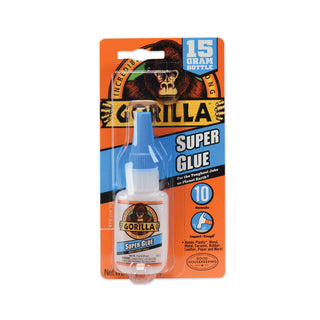 Gorilla® Super Glue, 0.53 oz, Dries Clear (GOR7805003) (GOR7805003)